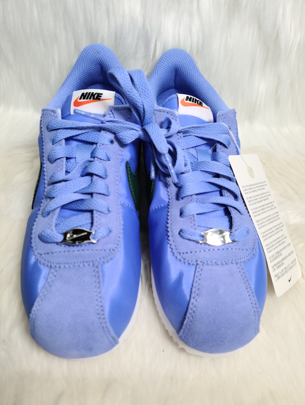 Nike Cortez Royal Pulse Fir Blue Women 7 NEW - Picture 5 of 7